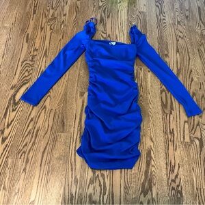 Princess Polly Portia Blue Long sleeve Dress